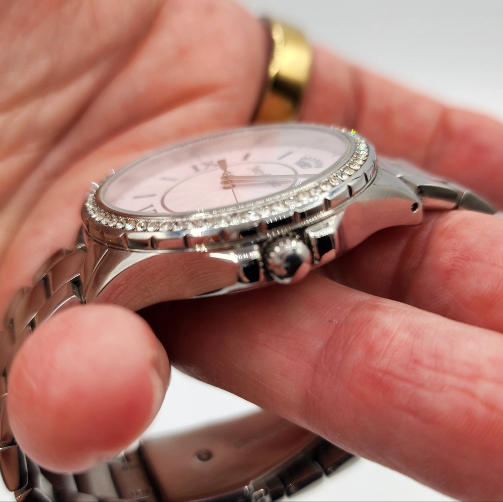 Juicy Couture Silver and Pink Watch - Picture 10 of 13
